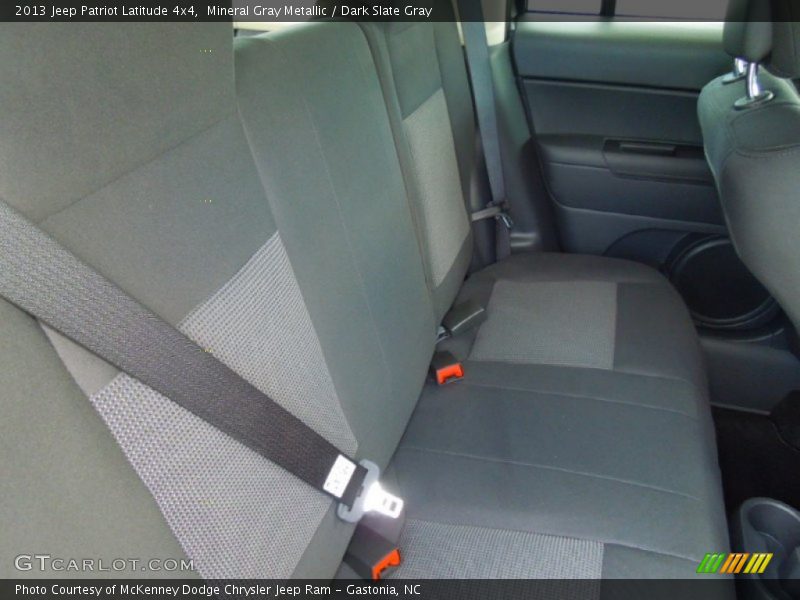 Mineral Gray Metallic / Dark Slate Gray 2013 Jeep Patriot Latitude 4x4