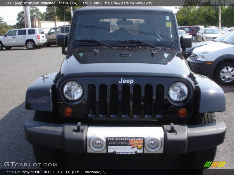 Black / Dark Slate Gray/Medium Slate Gray 2010 Jeep Wrangler Unlimited Sahara 4x4