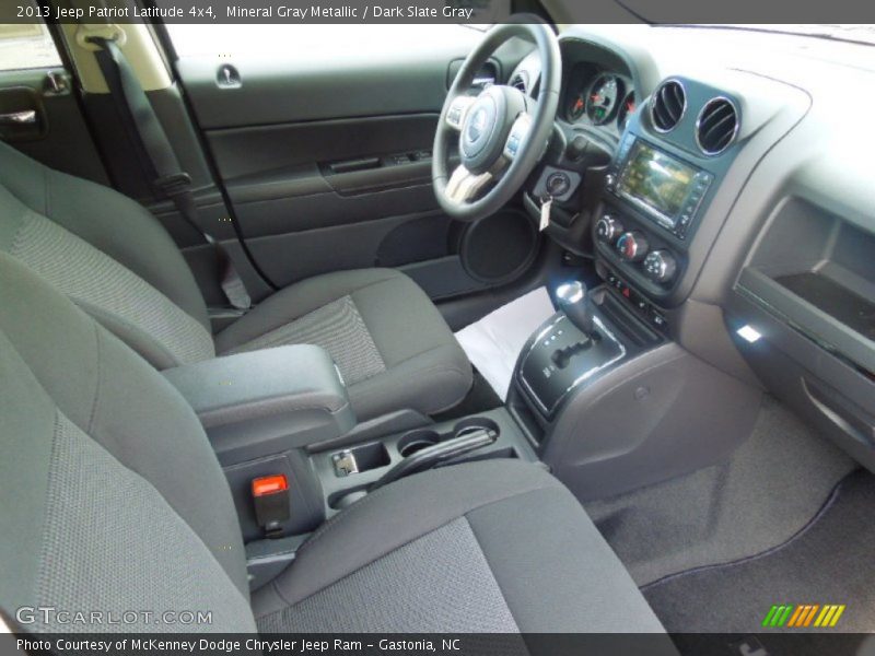 Mineral Gray Metallic / Dark Slate Gray 2013 Jeep Patriot Latitude 4x4