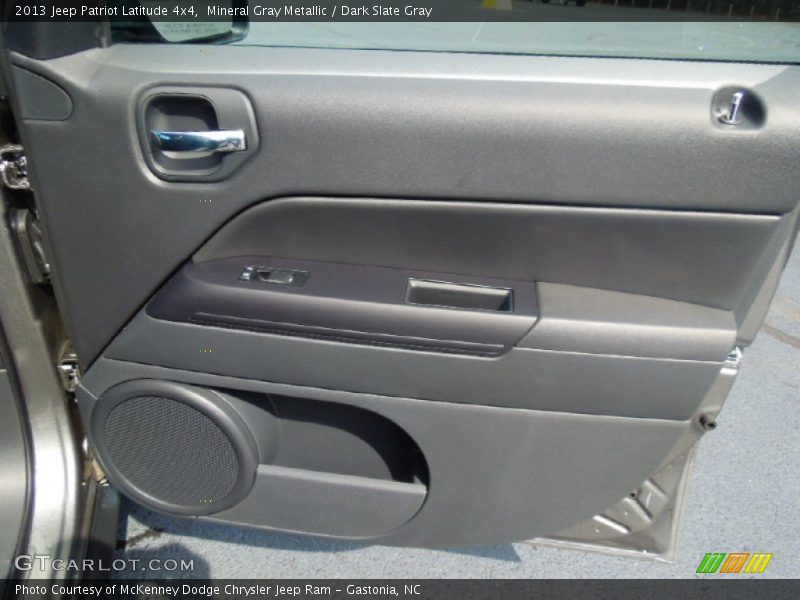 Mineral Gray Metallic / Dark Slate Gray 2013 Jeep Patriot Latitude 4x4