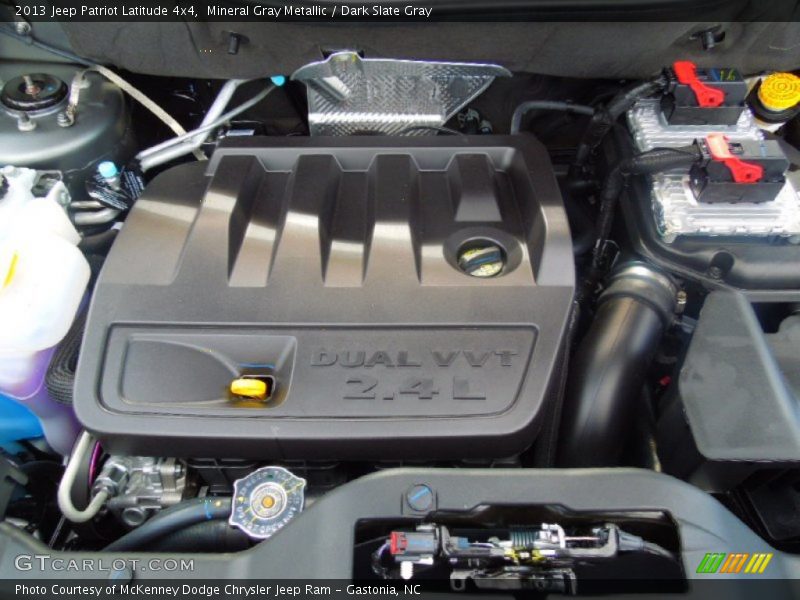 Mineral Gray Metallic / Dark Slate Gray 2013 Jeep Patriot Latitude 4x4