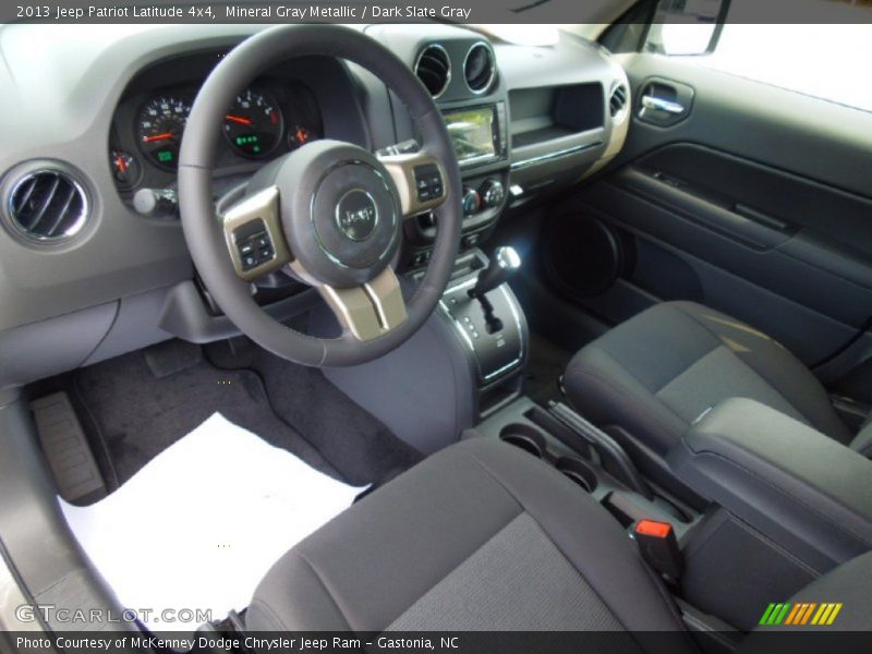 Mineral Gray Metallic / Dark Slate Gray 2013 Jeep Patriot Latitude 4x4