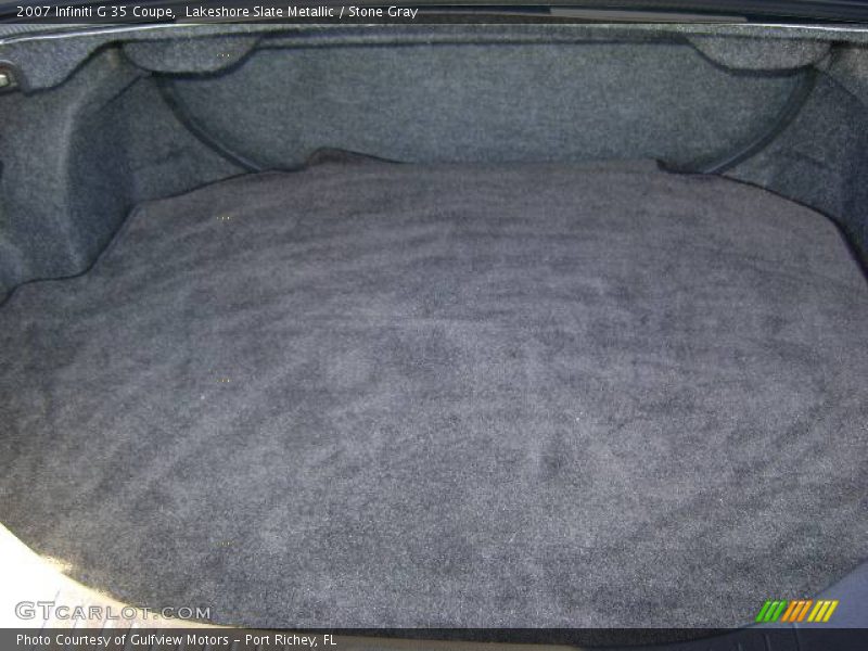 Lakeshore Slate Metallic / Stone Gray 2007 Infiniti G 35 Coupe