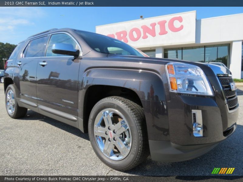 Iridium Metallic / Jet Black 2013 GMC Terrain SLE