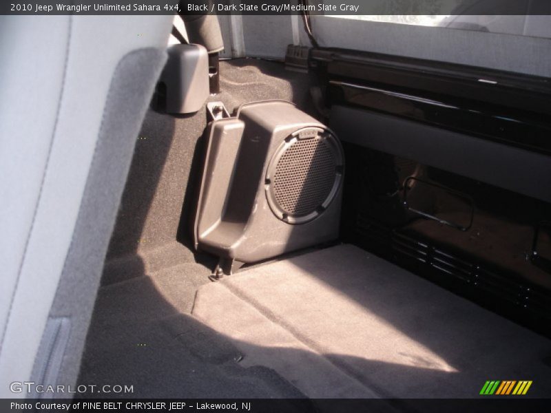 Black / Dark Slate Gray/Medium Slate Gray 2010 Jeep Wrangler Unlimited Sahara 4x4