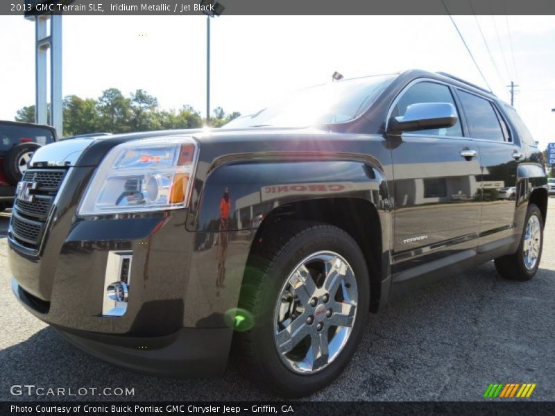 Iridium Metallic / Jet Black 2013 GMC Terrain SLE