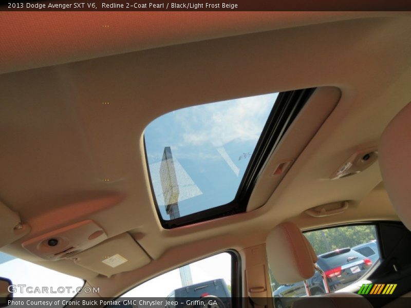 Redline 2-Coat Pearl / Black/Light Frost Beige 2013 Dodge Avenger SXT V6