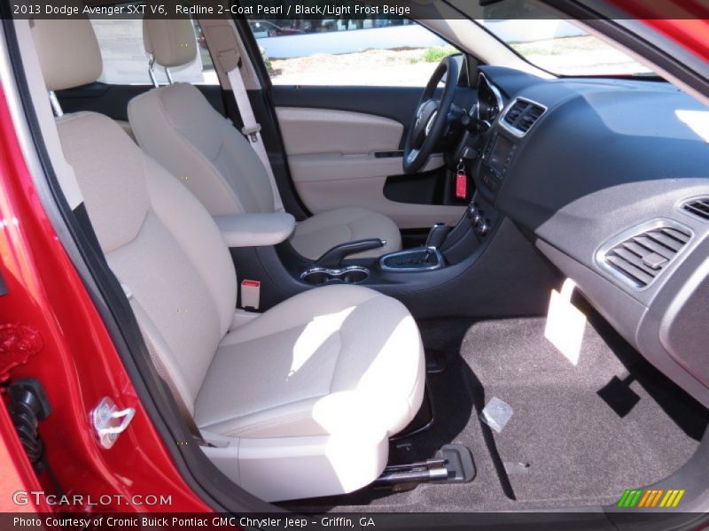 Redline 2-Coat Pearl / Black/Light Frost Beige 2013 Dodge Avenger SXT V6