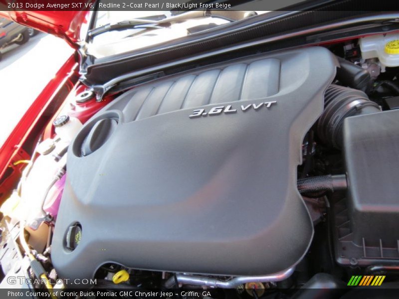 Redline 2-Coat Pearl / Black/Light Frost Beige 2013 Dodge Avenger SXT V6