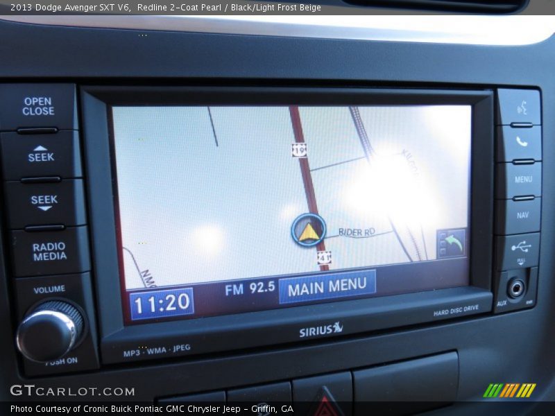 Redline 2-Coat Pearl / Black/Light Frost Beige 2013 Dodge Avenger SXT V6