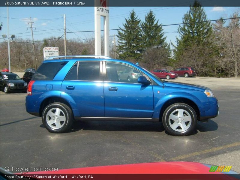 Pacific Blue / Gray 2006 Saturn VUE V6 AWD