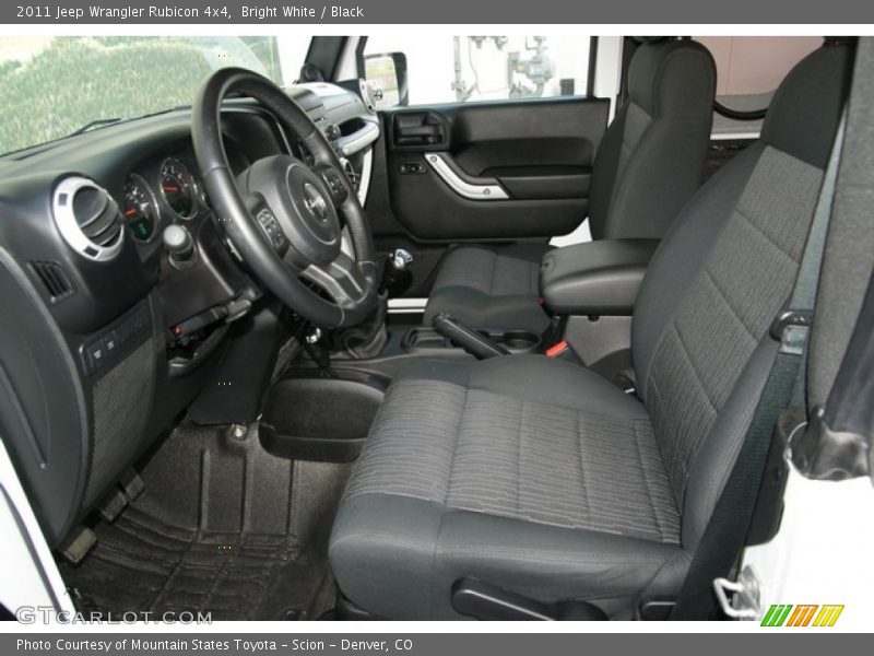  2011 Wrangler Rubicon 4x4 Black Interior