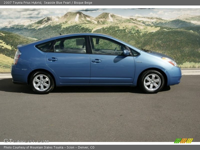 Seaside Blue Pearl / Bisque Beige 2007 Toyota Prius Hybrid