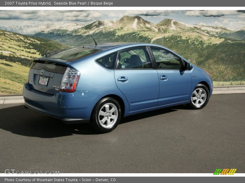 Seaside Blue Pearl / Bisque Beige 2007 Toyota Prius Hybrid