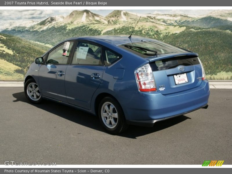 Seaside Blue Pearl / Bisque Beige 2007 Toyota Prius Hybrid
