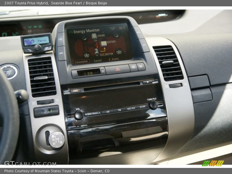Seaside Blue Pearl / Bisque Beige 2007 Toyota Prius Hybrid