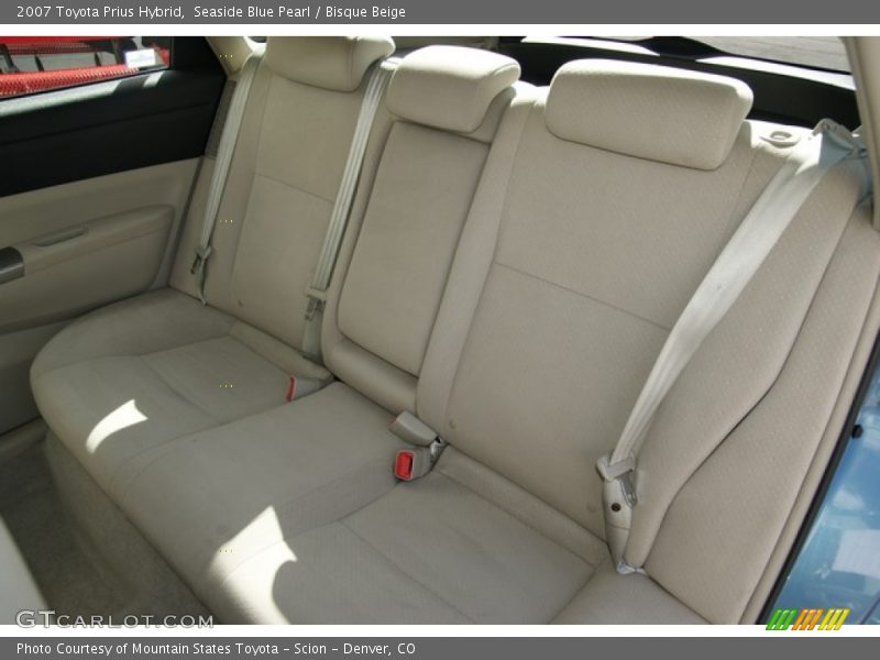 Seaside Blue Pearl / Bisque Beige 2007 Toyota Prius Hybrid