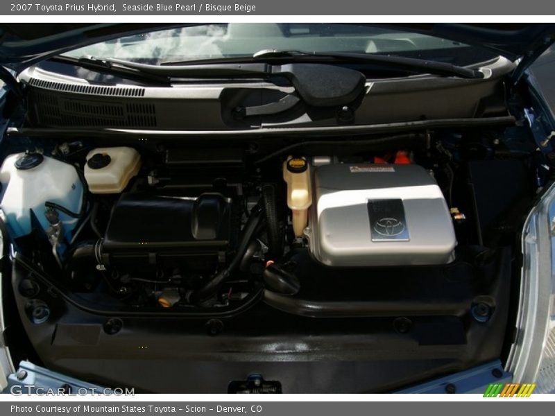 Seaside Blue Pearl / Bisque Beige 2007 Toyota Prius Hybrid