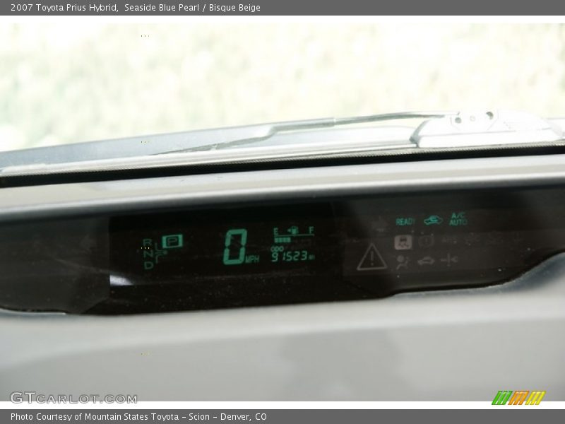 Seaside Blue Pearl / Bisque Beige 2007 Toyota Prius Hybrid