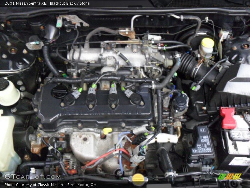 Blackout Black / Stone 2001 Nissan Sentra XE