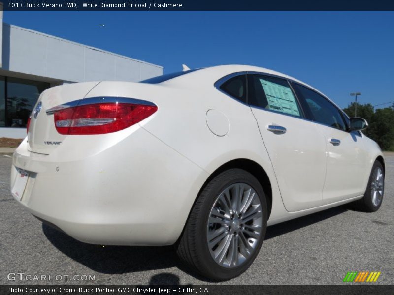 White Diamond Tricoat / Cashmere 2013 Buick Verano FWD