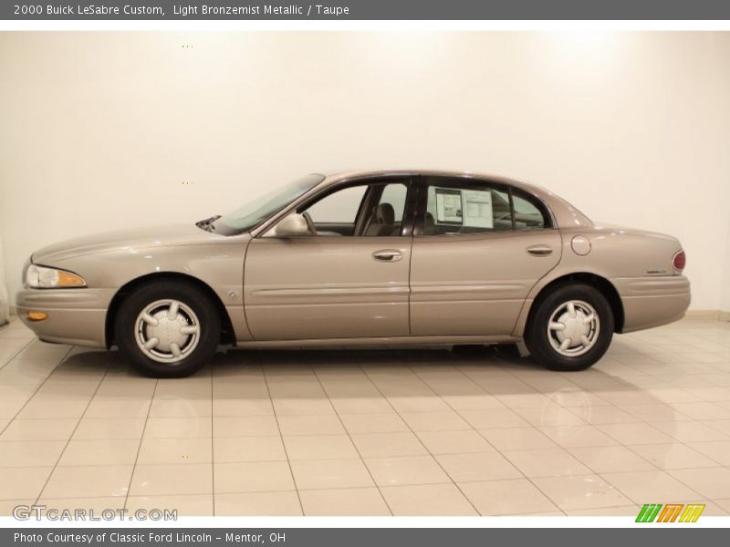 Light Bronzemist Metallic / Taupe 2000 Buick LeSabre Custom