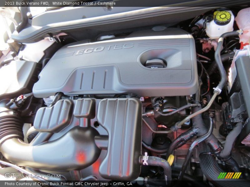  2013 Verano FWD Engine - 2.4 Liter SIDI DOHC 16-Valve VVT ECOTEC 4 Cylinder