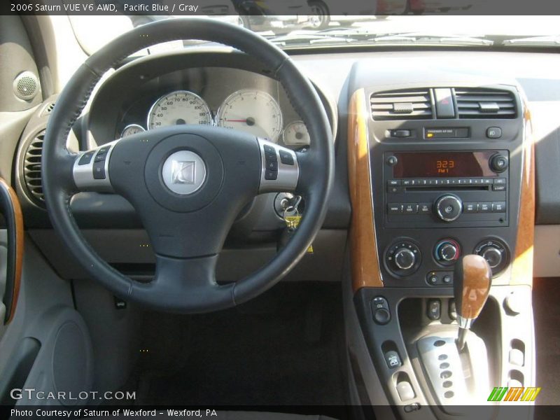 Pacific Blue / Gray 2006 Saturn VUE V6 AWD