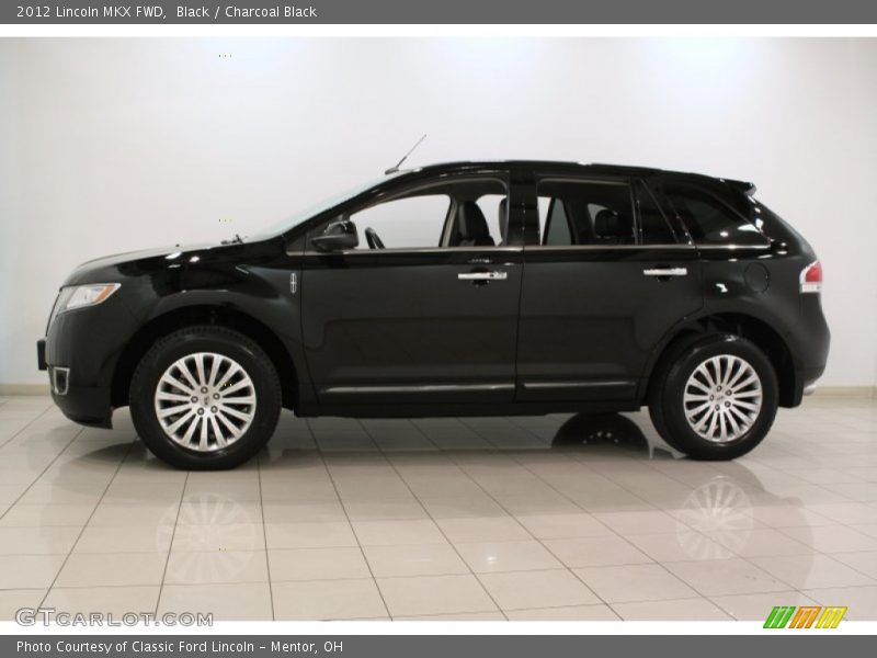 Black / Charcoal Black 2012 Lincoln MKX FWD