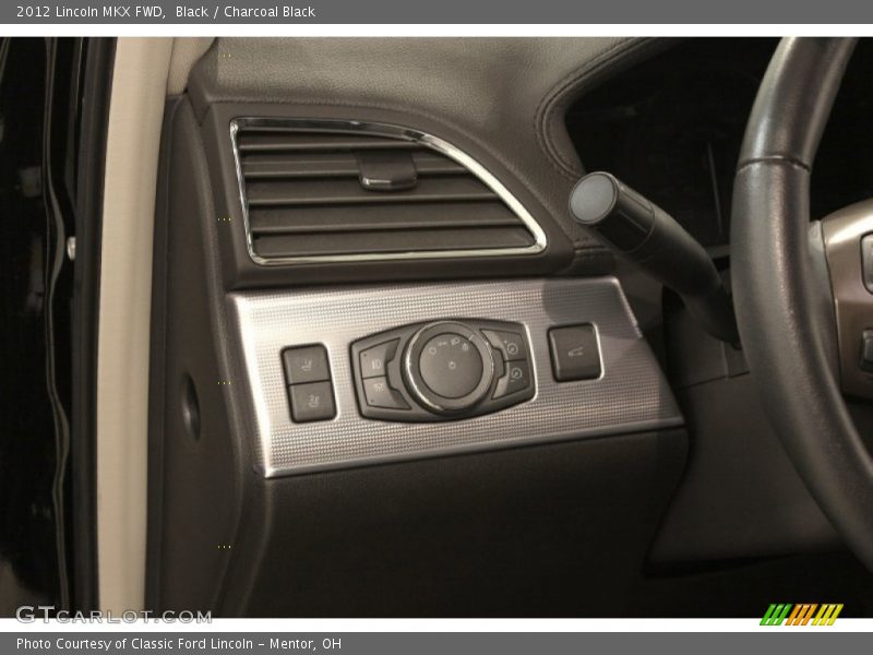 Black / Charcoal Black 2012 Lincoln MKX FWD