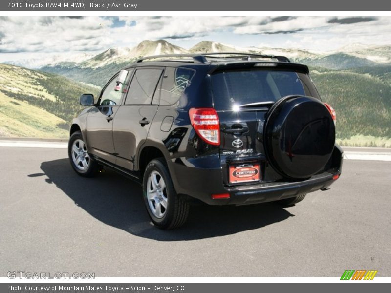 Black / Ash Gray 2010 Toyota RAV4 I4 4WD