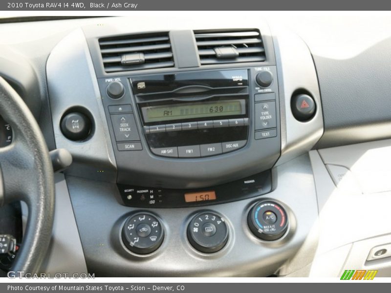 Black / Ash Gray 2010 Toyota RAV4 I4 4WD