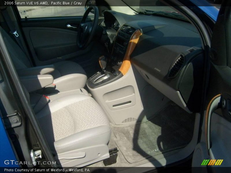 Pacific Blue / Gray 2006 Saturn VUE V6 AWD
