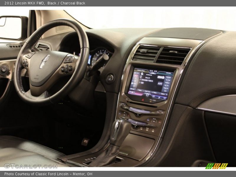 Black / Charcoal Black 2012 Lincoln MKX FWD