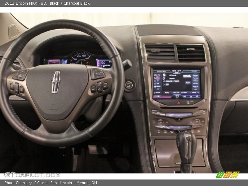 Black / Charcoal Black 2012 Lincoln MKX FWD