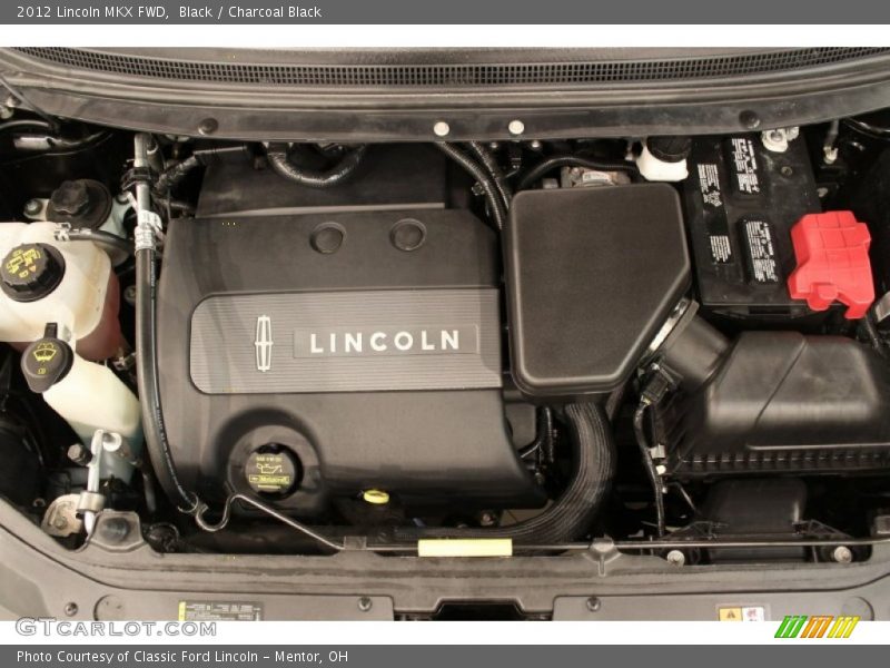 Black / Charcoal Black 2012 Lincoln MKX FWD