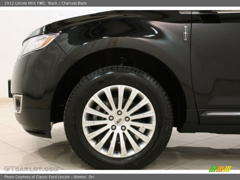 Black / Charcoal Black 2012 Lincoln MKX FWD