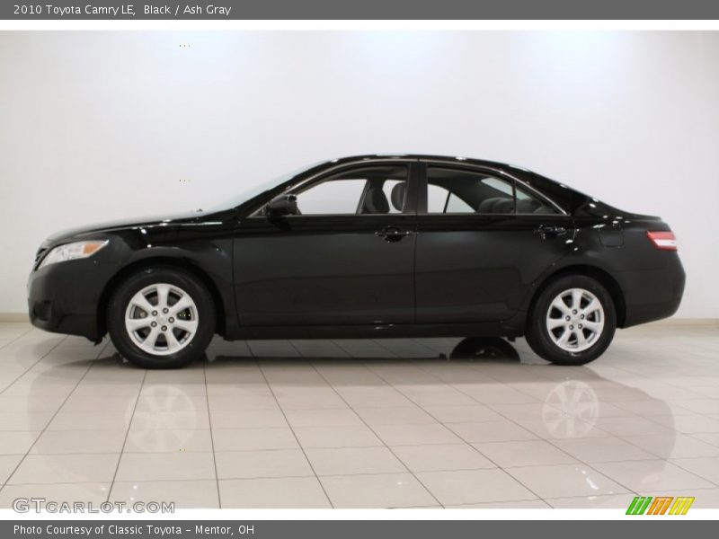 Black / Ash Gray 2010 Toyota Camry LE