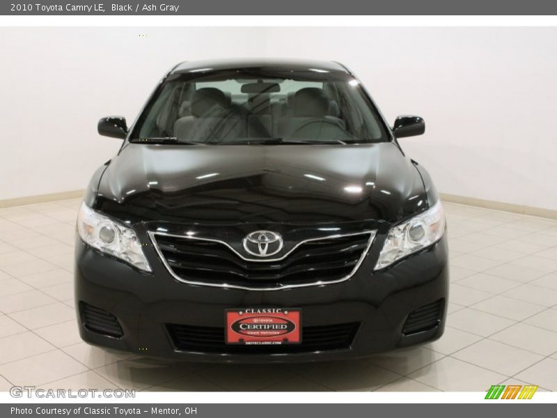 Black / Ash Gray 2010 Toyota Camry LE