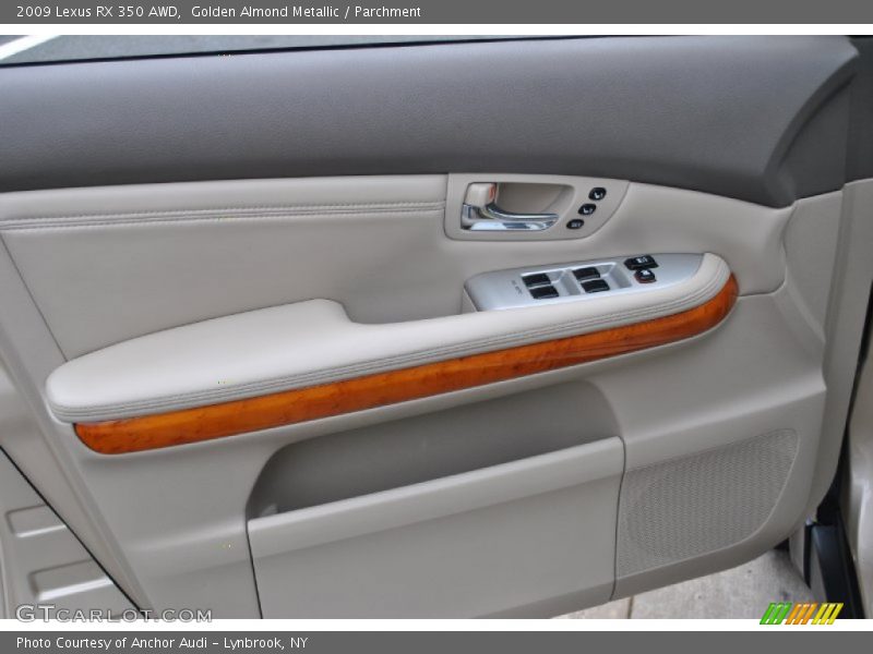 Golden Almond Metallic / Parchment 2009 Lexus RX 350 AWD