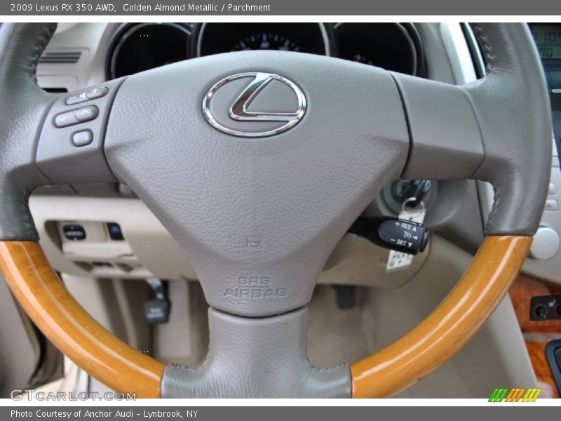 Golden Almond Metallic / Parchment 2009 Lexus RX 350 AWD