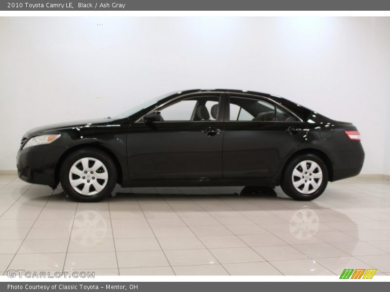 Black / Ash Gray 2010 Toyota Camry LE