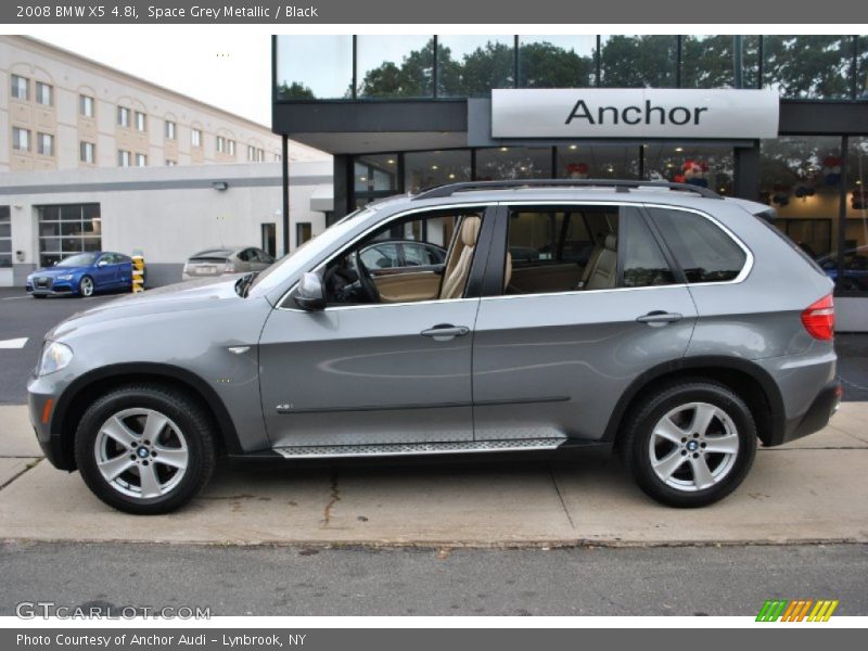 Space Grey Metallic / Black 2008 BMW X5 4.8i