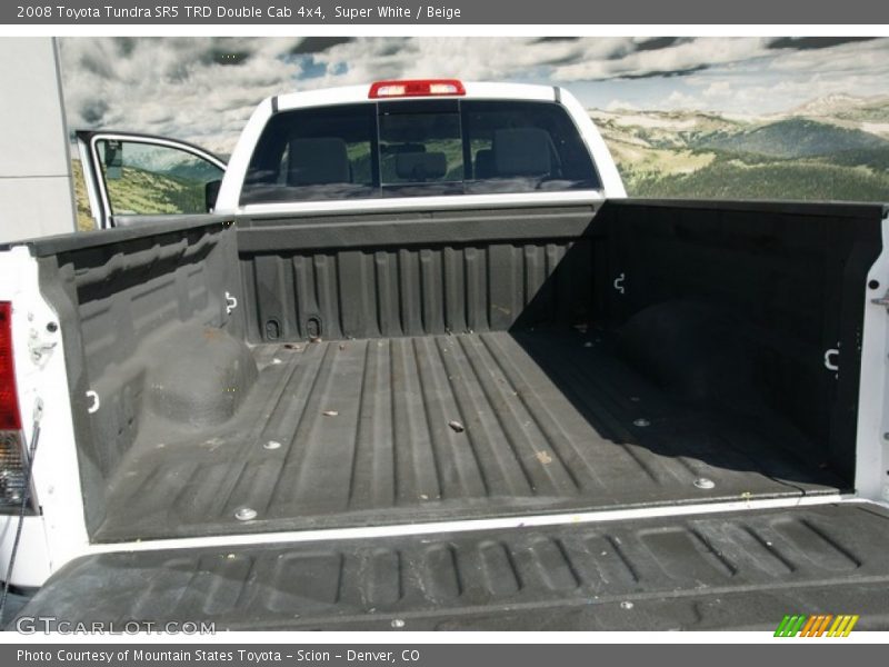 Super White / Beige 2008 Toyota Tundra SR5 TRD Double Cab 4x4