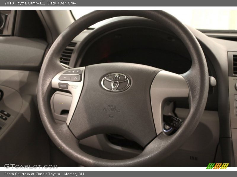 Black / Ash Gray 2010 Toyota Camry LE
