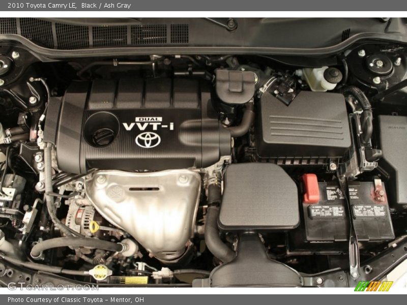Black / Ash Gray 2010 Toyota Camry LE