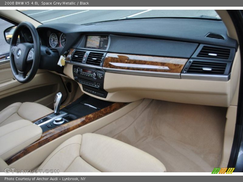 Space Grey Metallic / Black 2008 BMW X5 4.8i