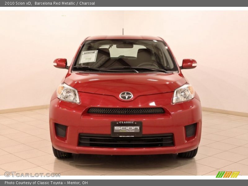 Barcelona Red Metallic / Charcoal 2010 Scion xD