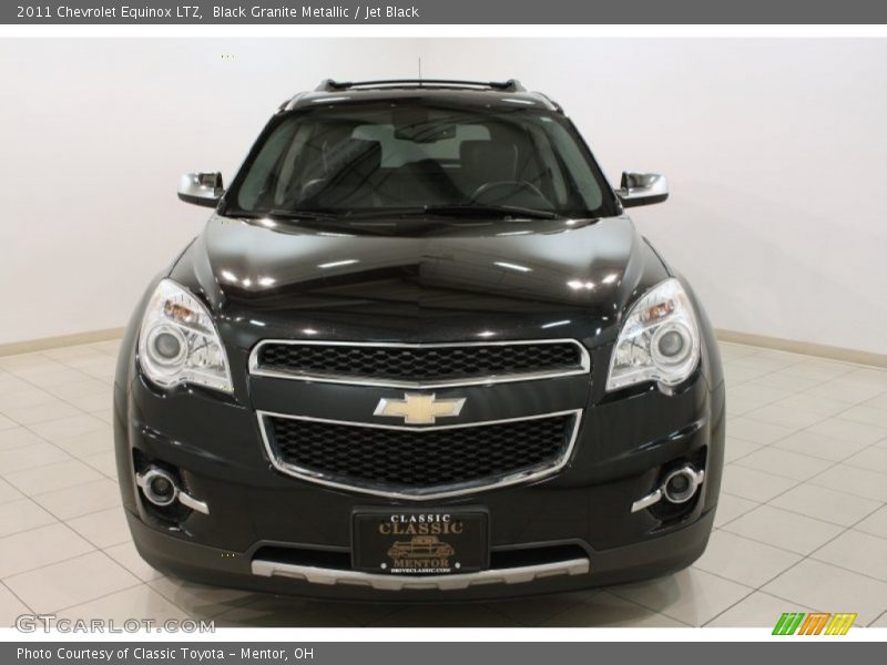 Black Granite Metallic / Jet Black 2011 Chevrolet Equinox LTZ