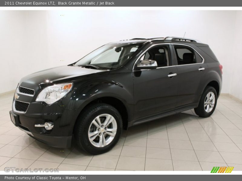 Black Granite Metallic / Jet Black 2011 Chevrolet Equinox LTZ